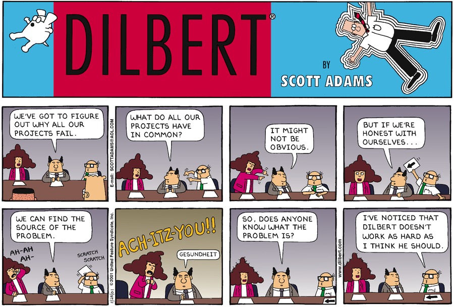 Dilbert Cartoon